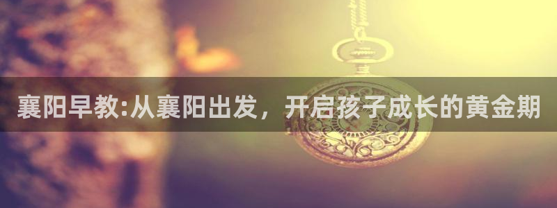 天狮娱乐官网登录：襄阳早教:从襄阳出发，开启孩子成长的黄金期