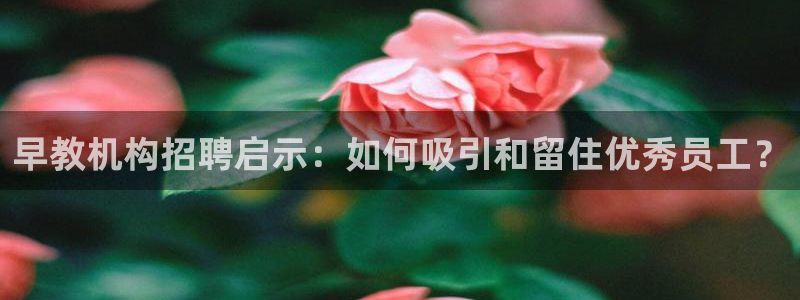 天狮娱乐如：早教机构招聘启示：如何吸引和留住优秀员工？