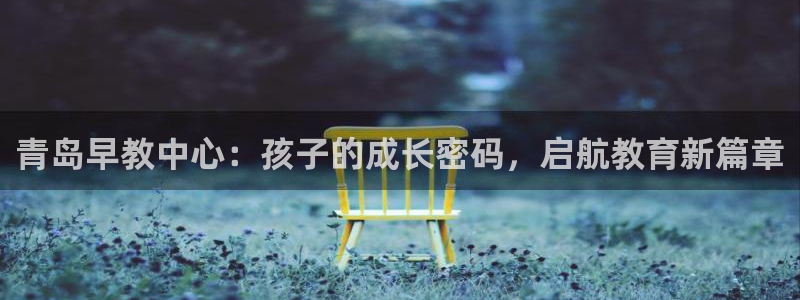 天狮娱乐方：青岛早教中心：孩子的成长密码，启航教育新篇章