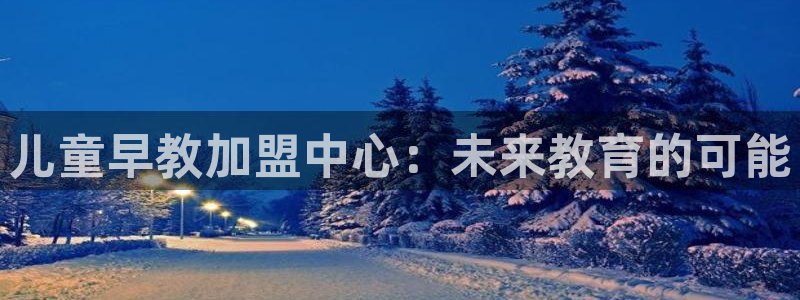 天狮娱乐真的假的：儿童早教加盟中心：未来教育的可能