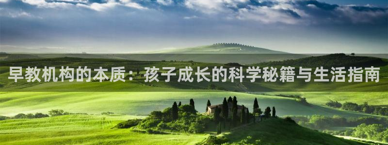 天狮娱乐返点：早教机构的本质：孩子成长的科学秘籍与生活指南